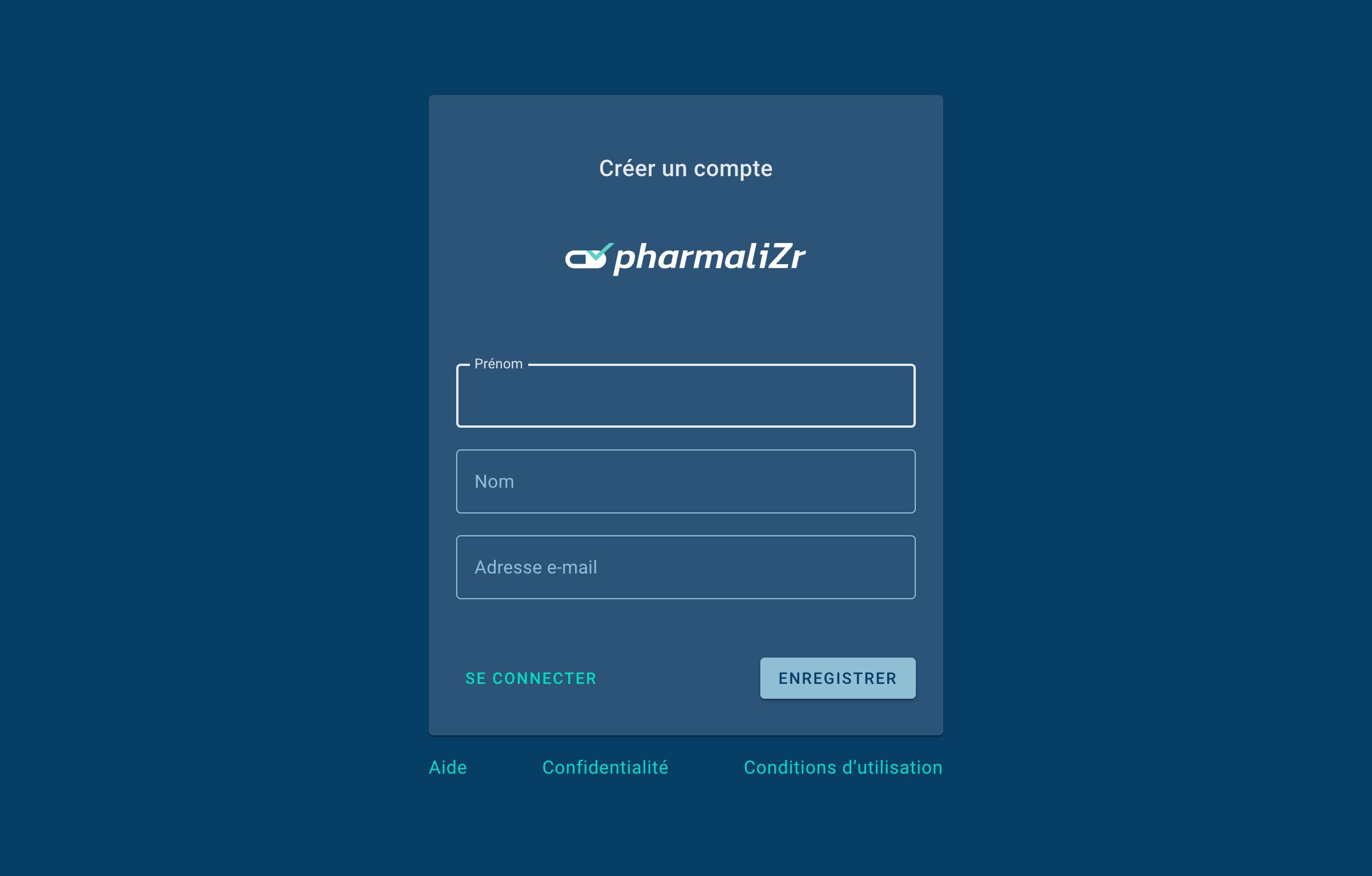 Créer un compte de sérialisation des médicaments avec PharmaliZr